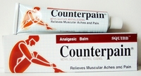 Counterpain Analgesic Balm Warm relieve muscle pain  60 Gram